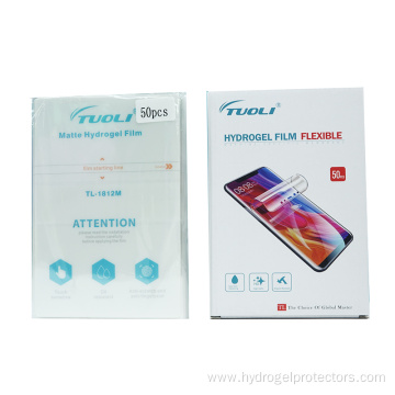 Matte Hydrogel Screen Protector for Mobile Phones